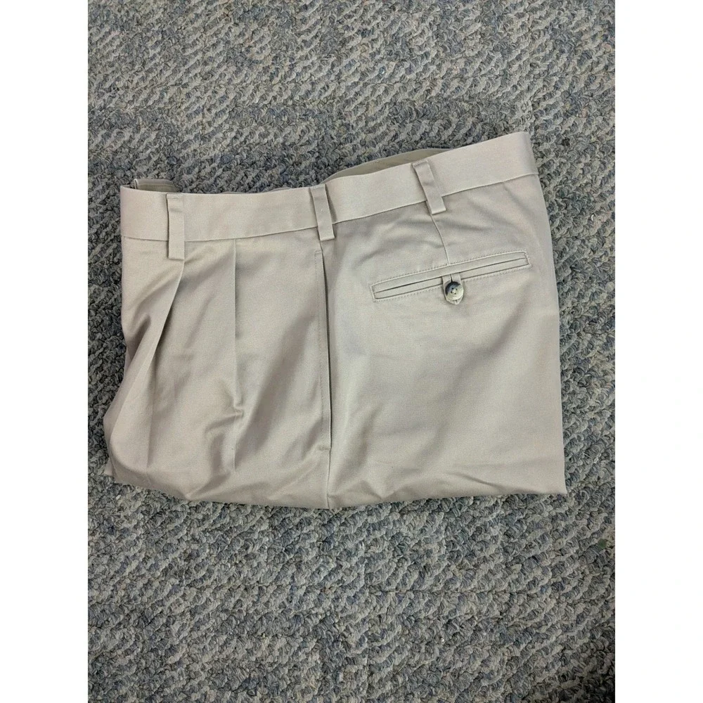 Polo Ralph Lauren Mens Stretch Straight Fit Chino Pants Tan Khaki 40x32 Cotton